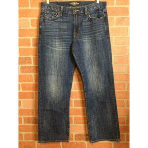 Lucky Brand Men's Denim 361 Vintage Straight Jeans Medium Wash Blue Size 34x30